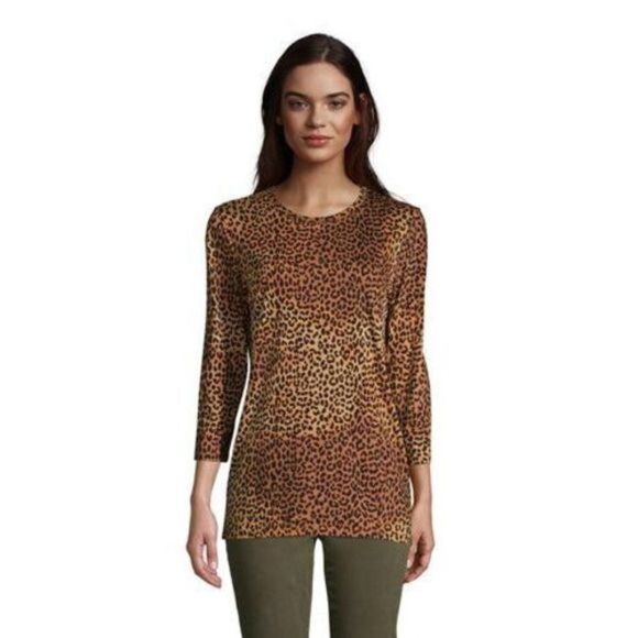 Lands End Tunic Size Medium Supmia Cotton NWOT - Picture 1 of 10